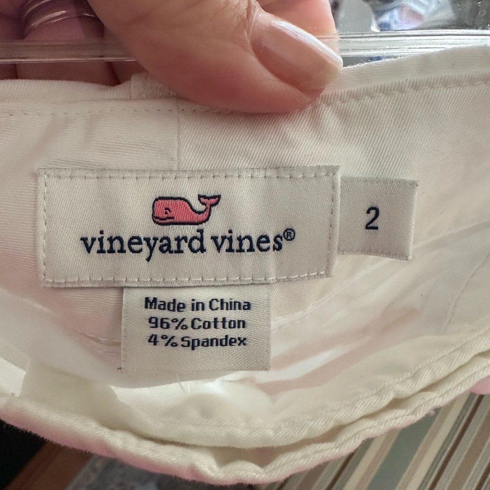 Vineyard vines White Button-Front Mini Skirt - Picture 4 of 4